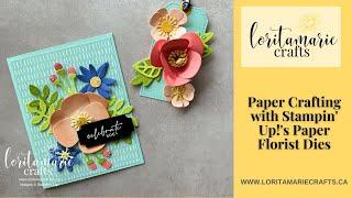 How to Use Stampin' Up!'s Paper Florist Dies