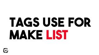 Ol and Ul tag | tags use for make list | orb coder #shorts