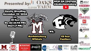 Varsity Boys Wrestling vs CD East - Presented by 11 Oaks Farms in Newville - (Dec. 19, 2024)