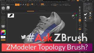 #AskZBrush - "How can I setup a ZModeler brush for retopology?"