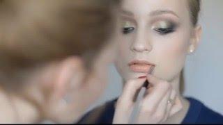 SMOKY EYE с цветным пигментом, пошагово  Smoky Eye Makeup Tutorial Светлана Новикова