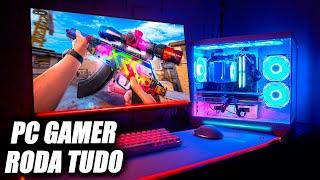 MONTEI UM PC GAMER COMPLETO CUSTO BENEFICIO PARA RODAR TUDO NO ULTRA