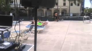 Spring Break FIU pool