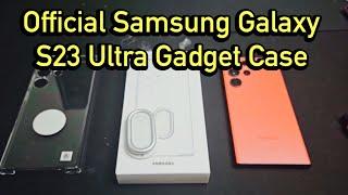 Official Samsung Galaxy S23 Ultra Gadget Case Review