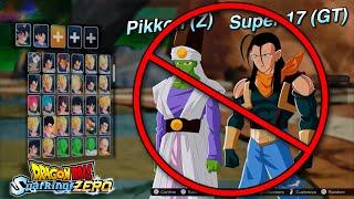 EVERY Missed Character in the DRAGON BALL: Sparking! ZERO FULL Roster