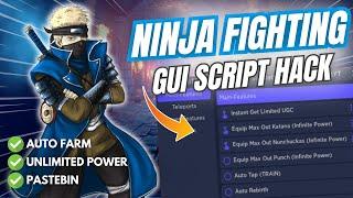 [EXCLUSIVE] Ninja Fighting Simulator with GUI Script Hack | UNLIMITED POWER, AUTOFARM & MORE 