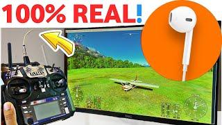 Turn Any Earphone Into RC Plane Simulator Cable | 100% free rc plane simulator - Automation Dude