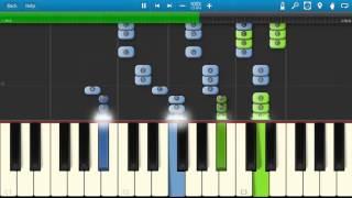 Nirvana - Polly - Piano Tutorial - Synthesia - How To Play