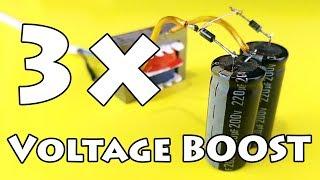 Voltage Booster | How to Increase Voltage Using Diodes and Capacitor