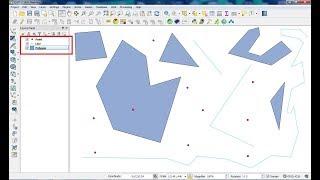 QGIS; How To Create Shapefile [Point - Line - Polygon]