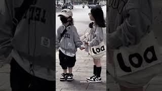 cute kids short video || korean cute couple status 