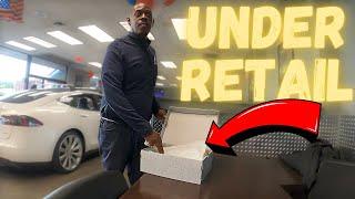 Selling Jordans To A Car Dealership!