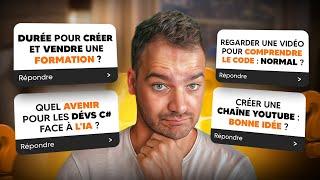 Créer une Chaine Youtube ? Coder sans Tuto ? Vivre à Bali ? Chill QnA