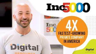 We're One of America's Fastest-Growing Companies AGAIN! | Digital Resource | Inc. 5000 2021