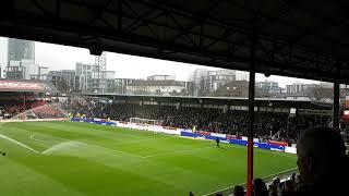 Brentford v Fulham at Griffin Park - Hey Jude