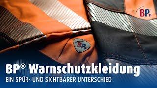 Industriewäscheeignung nach ISO 15797: BP® HI-VIS STRETCH Warnschutzkleidung mit 3M-Reflexstreifen