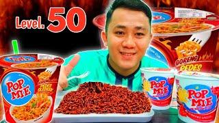 PEDES GILA‼️ POP MIE GORENG PEDAS GELEDEK TERBARU || pedesnya nyakitin