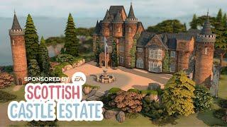 Scottish Castle Estate  Limited Packs || Sims 4 Speed Build || No CC