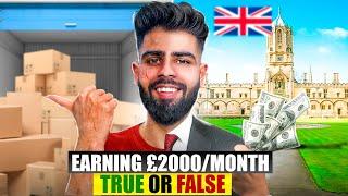 Can YOU Earn £2000 per month in UK as an International Student - The Reality | Student Life in UK