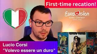  Lucio Corsi - "Volevo essere un duro" | Reaction | Italia | Eurovision Song Contest 2025 #italy