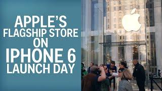 Here's What Apple's Flagship Store Looked Like On iPhone 6 Launch Day