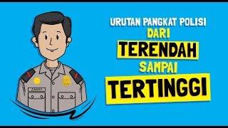 Pangkat Polisi dari Terendah Sampai Tertinggi