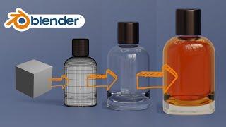 Blender 3D Modeling software: Glass Perfume Bottle Tutorial