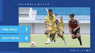 Friendly Match: PSIM Jogja 1-4 Sulut United