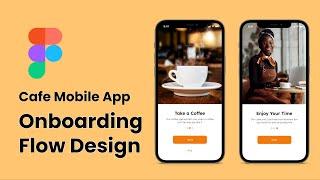 Mobile App UI Design in Figma  | Onboarding Flow