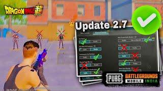 Best Important Settings Guide in Update 2.7 | PUBG MOBILE