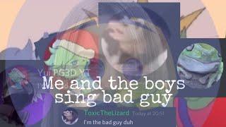 Discord Sings bad guy         (pg3d YouTubers)