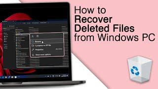 How to Recover Deleted Files from PC Windows 10/11! [2024]