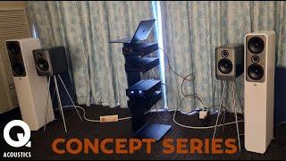 Q Acoustics Concept 30/50 Loudspeakers Overview