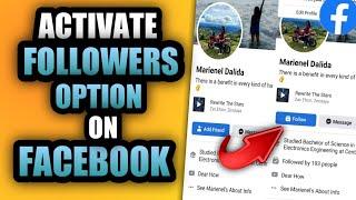 HOW TO ACTIVATE FOLLOWERS OPTION ON FACEBOOK 2023| FACEBOOK FOLLOWERS SETTING #facebookfollowers