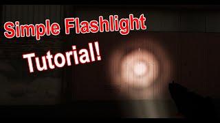 Realistic Flashlight In UE5 | Unreal Engine 5 Tutorial