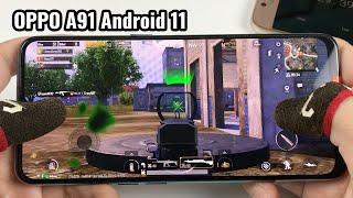 OPPO A91 PUBG Mobile Test | Helio P70, 8GB