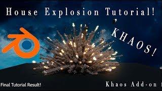 Building Explosion Tutorial: Blender 3d + Khaos Add-on $