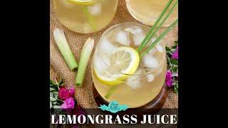 Lemongrass & Ginger Juice – Refreshing & Immune-Boosting Drink!