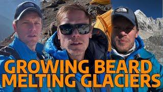 Sam Heughan in MT Everest Growing Beard Without Shaving