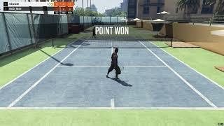 GTA Online - Tennis Hoboman61 Vs Heckin Metro