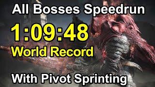 Dark Souls 3 All Bosses Speedrun World Record 1:09:48