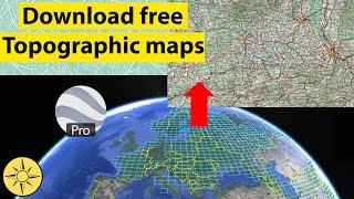 Download free high resolution topographic maps
