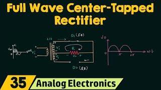 Full Wave Center-Tapped Rectifier