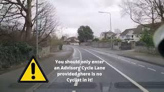 Advisory Cycle Lanes  - Sligo