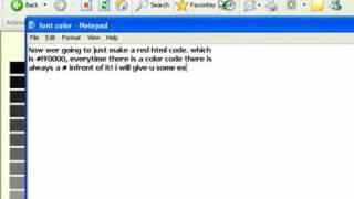 Html Color Tag tutorial