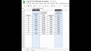 Selecting Columns of Data for a Scatter Chart