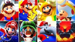 Super Mario Odyssey + Mario vs Donkey Kong + Luigis Mansion 3 + Super Mario 3D World + Bowser's Fury