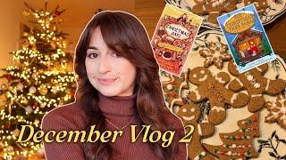 feeling overwhelmed, reading Christmas books & all my Vlogmas videos  December Vlog 2