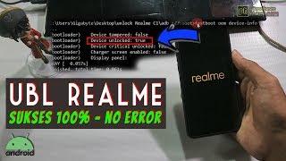 Tutorial UBL (Unlock Bootloader) Realme - Sukses 100% | Test Realme C1