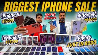 Biggest iPhone Sale Ever | Cheapest iPhone Market  | Second Hand Mobile | iPhone15 iPhone 16